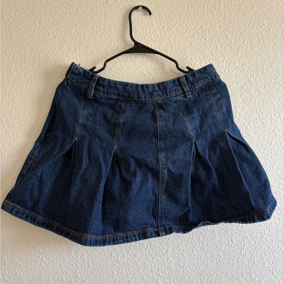 Shoe Dazzle Dark Blue Skater Skirt - Picture 1 of 3